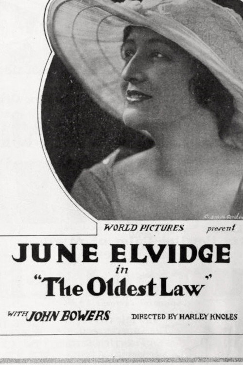 Movie poster for The Oldest Law (1918)