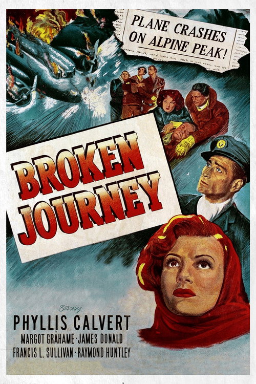 Movie poster for Broken Journey (1948)
