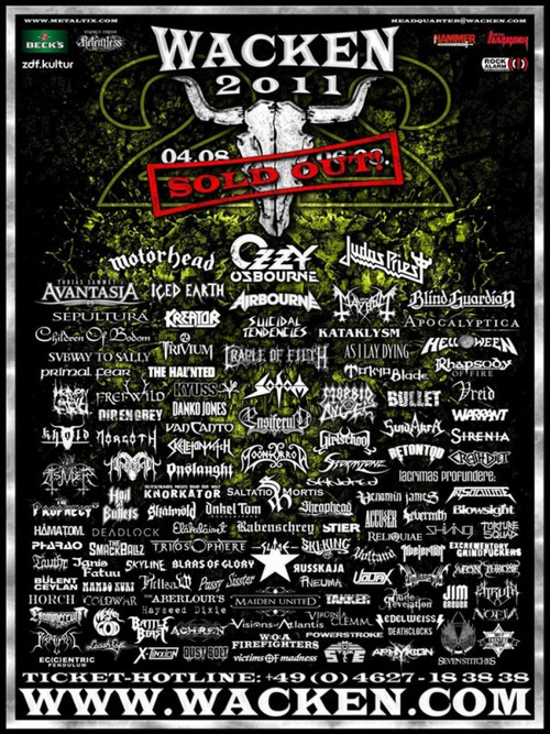 Movie poster for Subway To Sally: Live in Wacken 2011 (2011)