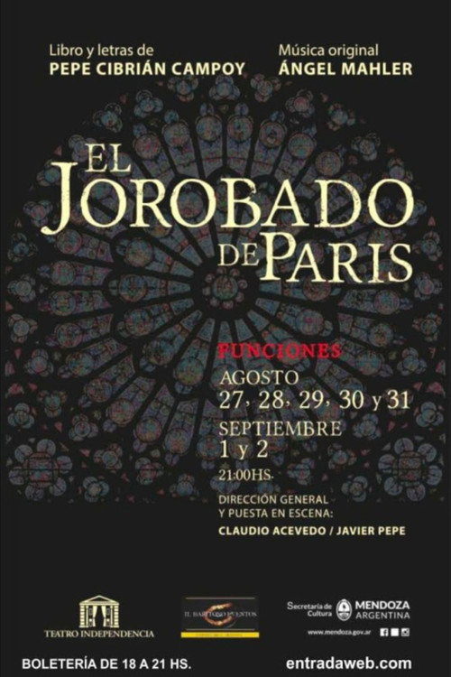 Movie poster for El jorobado de Paris (2006)