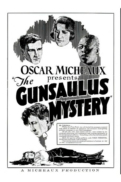 Movie poster for The Gunsaulus Mystery (1921)