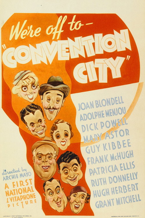 Movie poster for Convention City (1933)