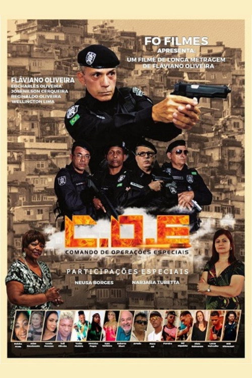 Movie poster for C.O.E – Comando de Operações Especiais (2024)