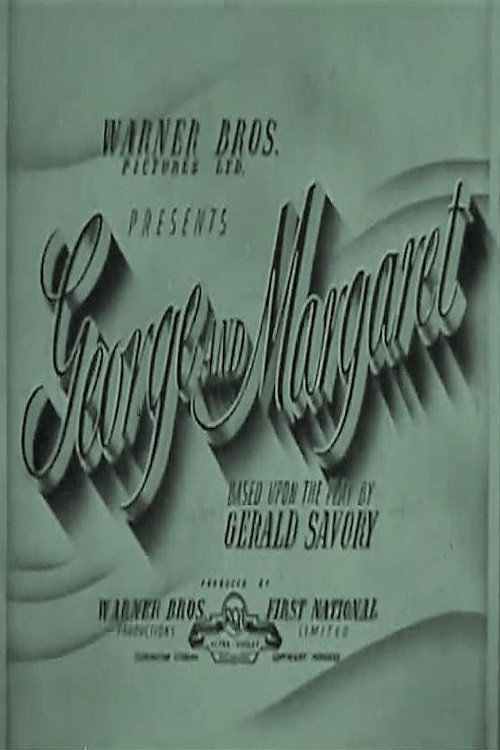 Movie poster for George and Margaret (1940)