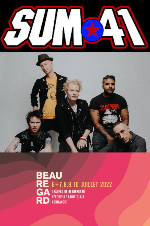 Movie poster for Sum 41 - Festival Beauregard (2022)
