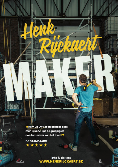 Movie poster for Henk Rijckaert: Maker (2019)