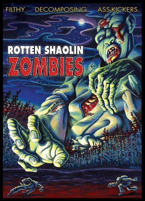 Movie poster for Rotten Shaolin Zombies (2004)