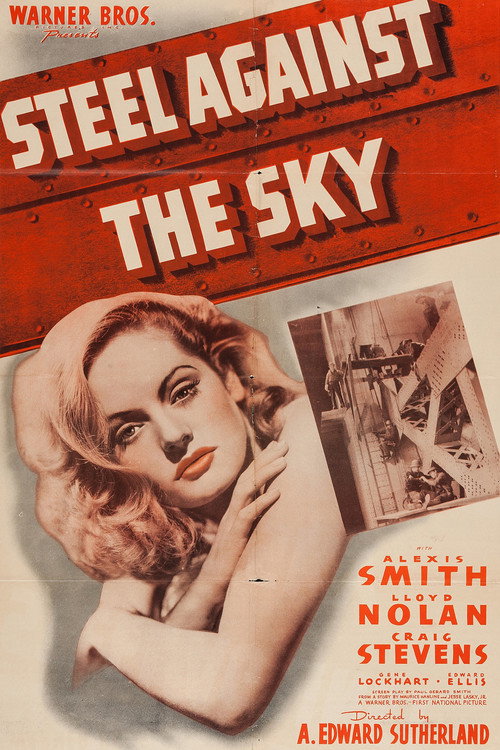 Movie poster for Steel Against the Sky (1941)