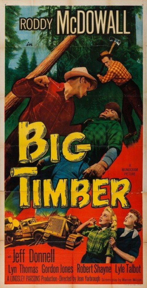 Movie poster for Big Timber (1950)