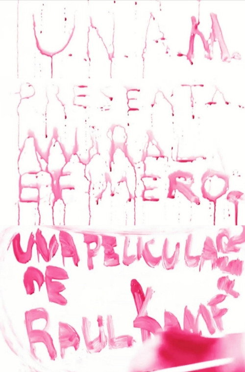 Movie poster for Mural efímero (1968)