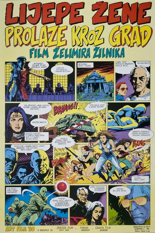 Movie poster for Pretty Women Walking Through the City (1986)
