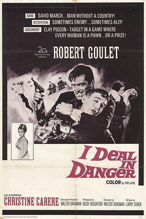Movie poster for I Deal in Danger (1966)
