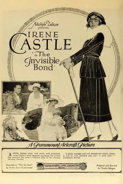 Movie poster for The Invisible Bond (1919)