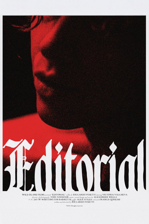 Movie poster for Editorial (2025)