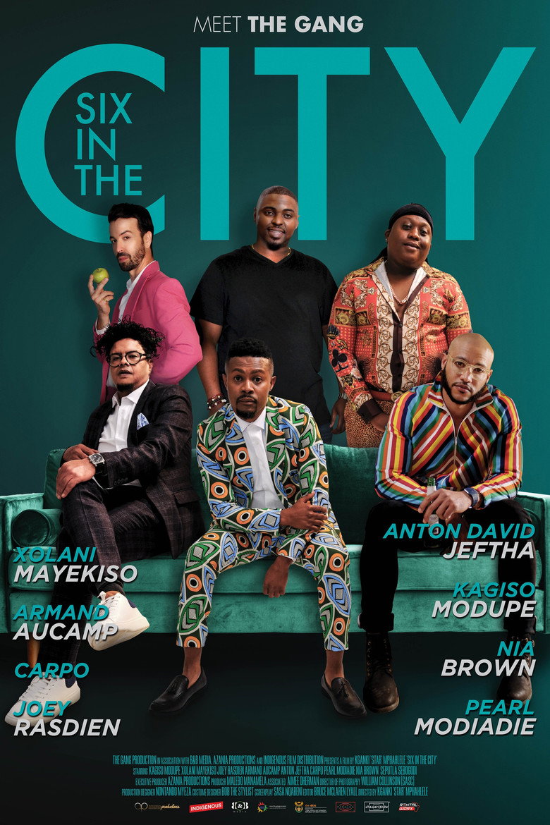 Six in the City poster background