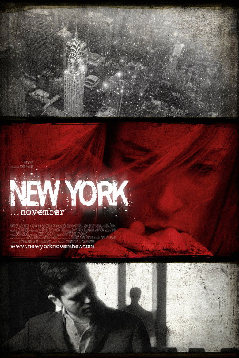 New York November poster background