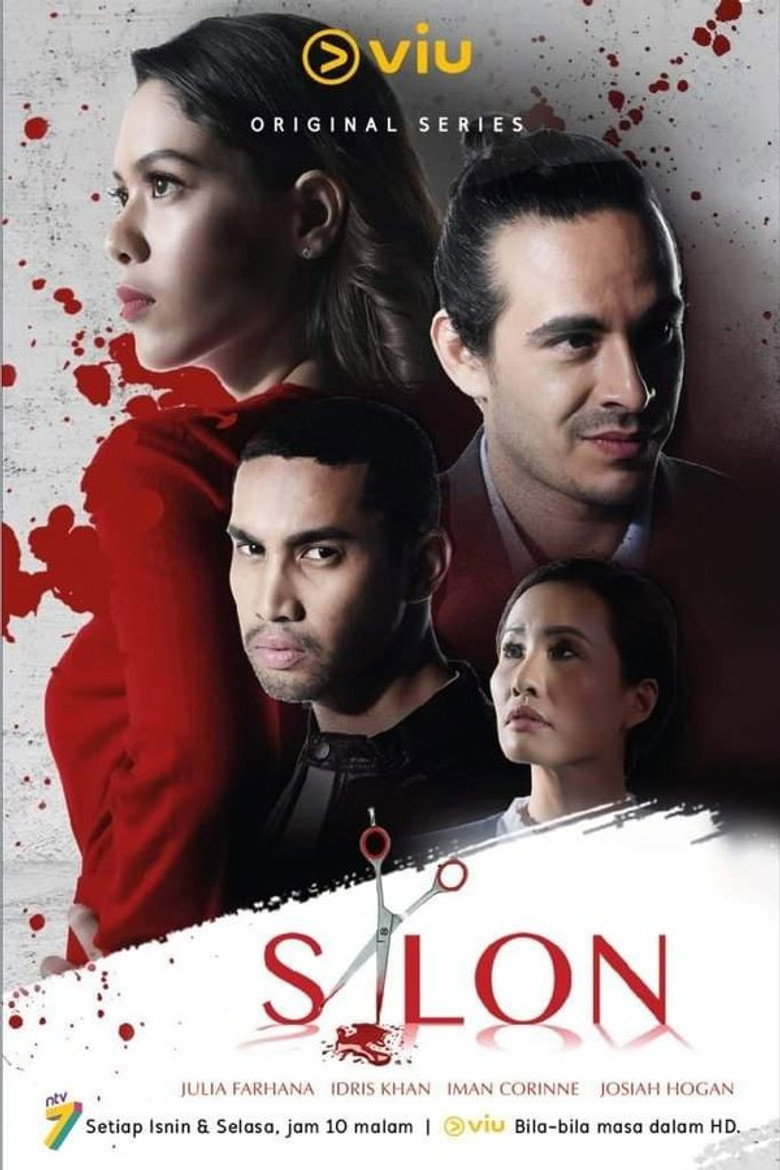 Salon poster background