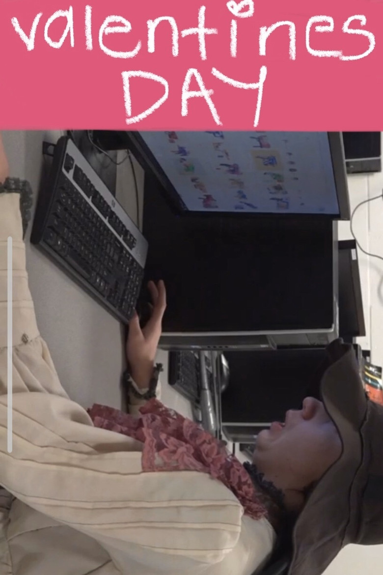 Valentines Day poster background