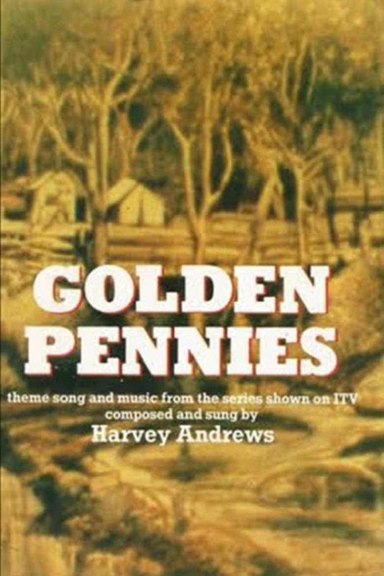 Golden Pennies poster background
