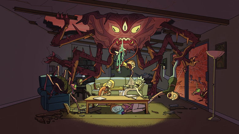 A surreal alien landscape