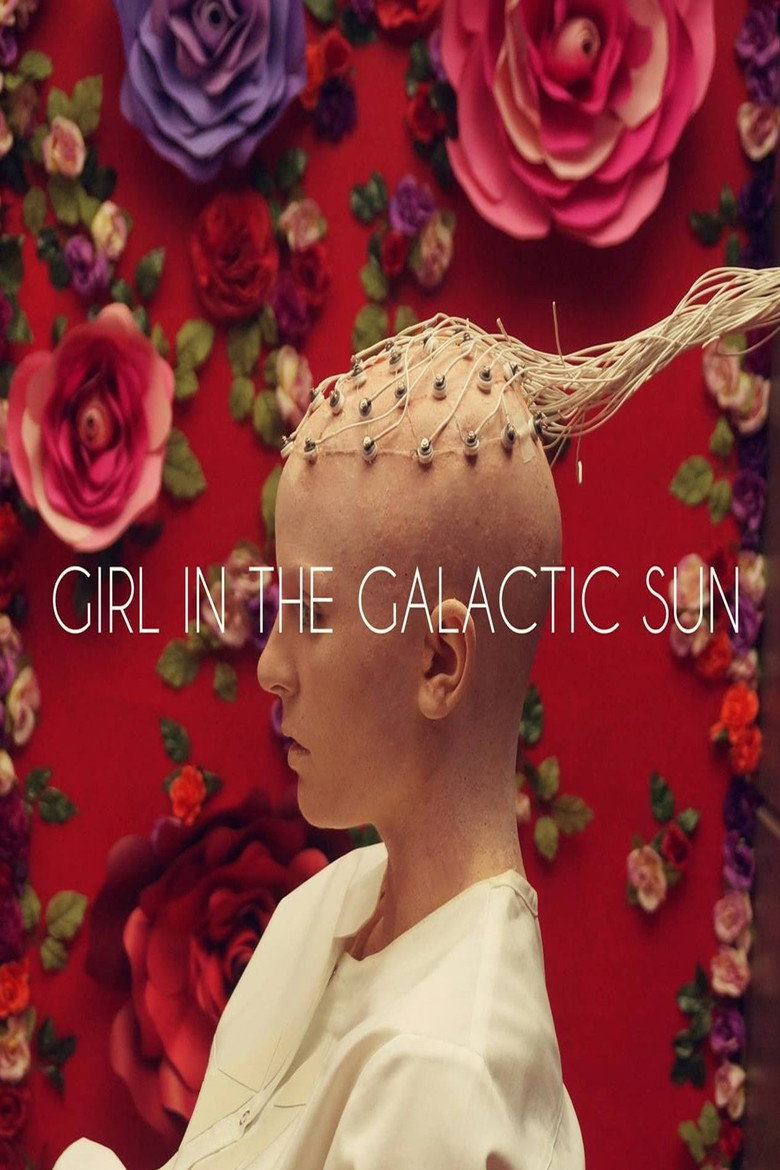 Girl in the Galactic Sun poster background