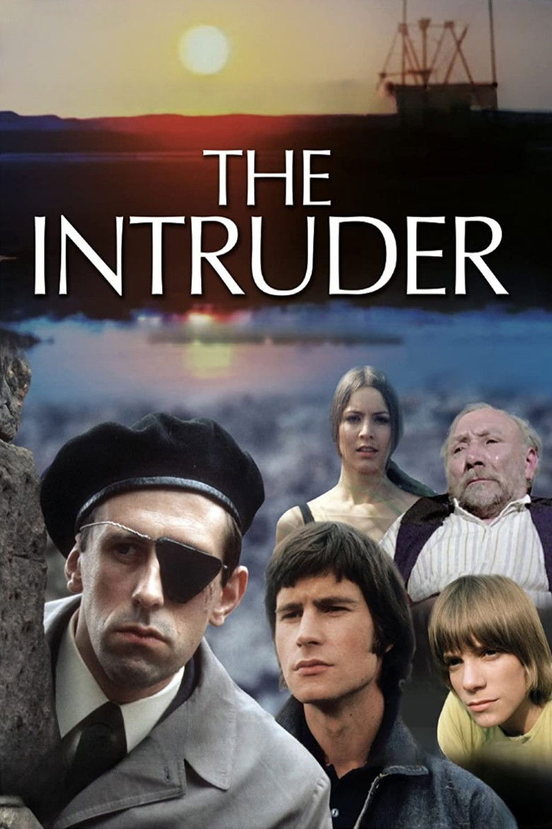 The Intruder poster background