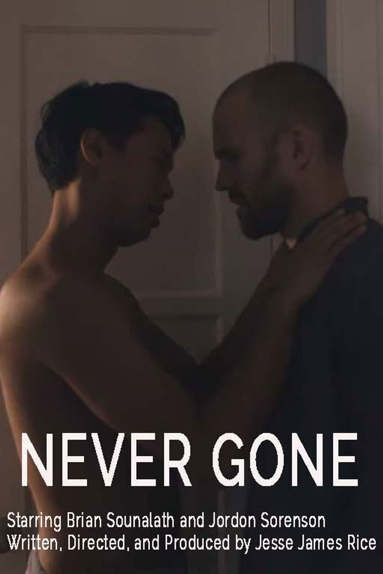 Never Gone poster background