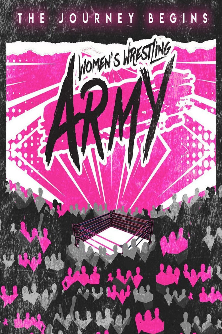 Women's Wrestling Army poster background