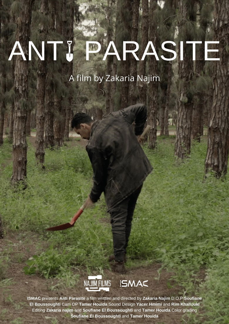 Antiparasite poster background