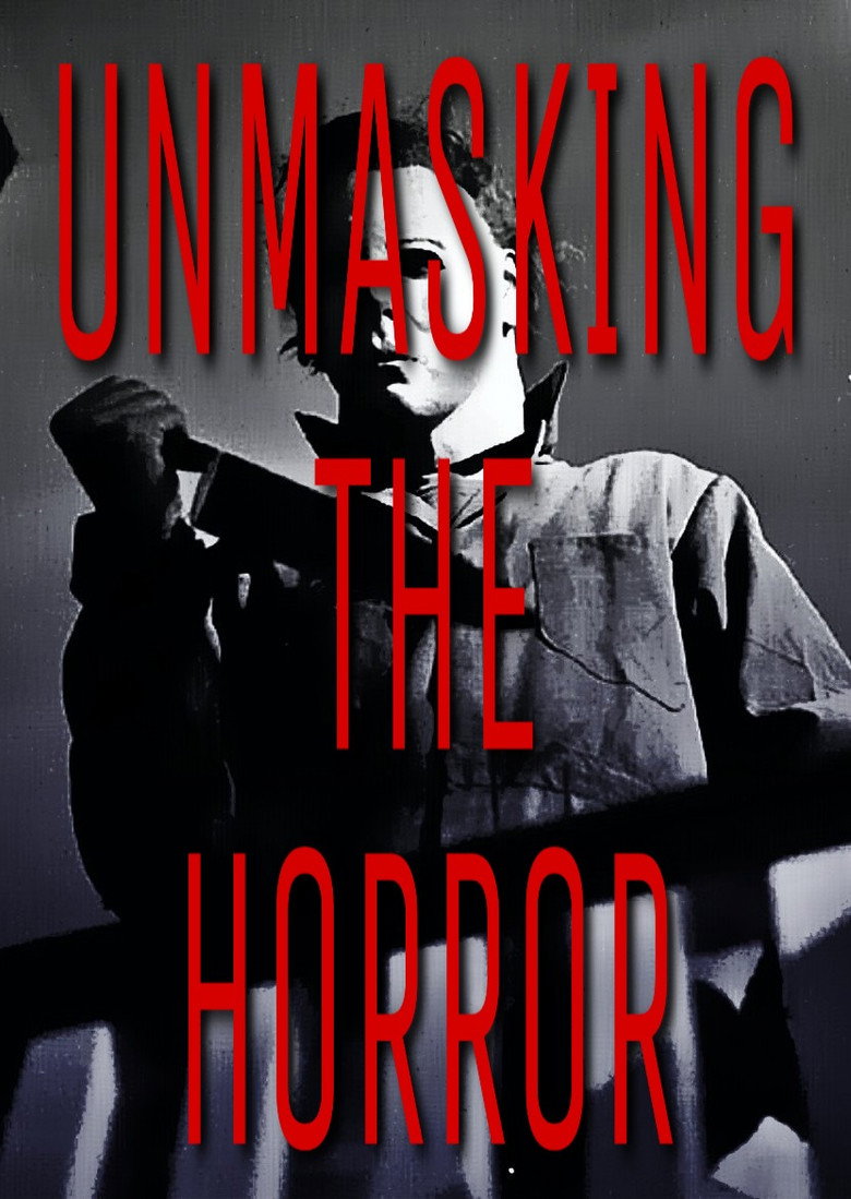 Unmasking the Horror poster background