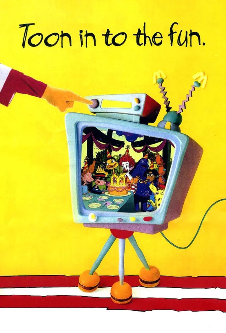 The Wacky Adventures of Ronald McDonald poster background