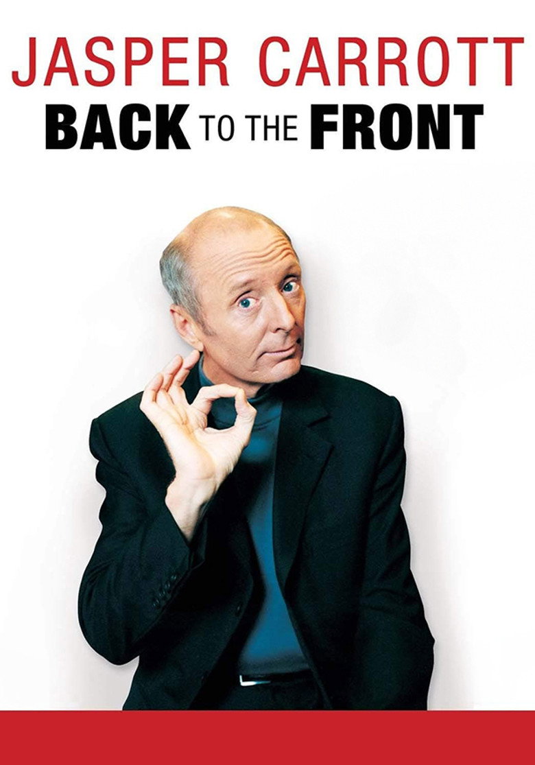 Jasper Carrott Back to the Front poster background