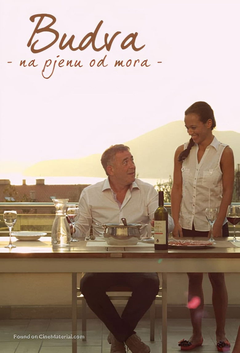 Budva, on the Foam of the Sea poster background