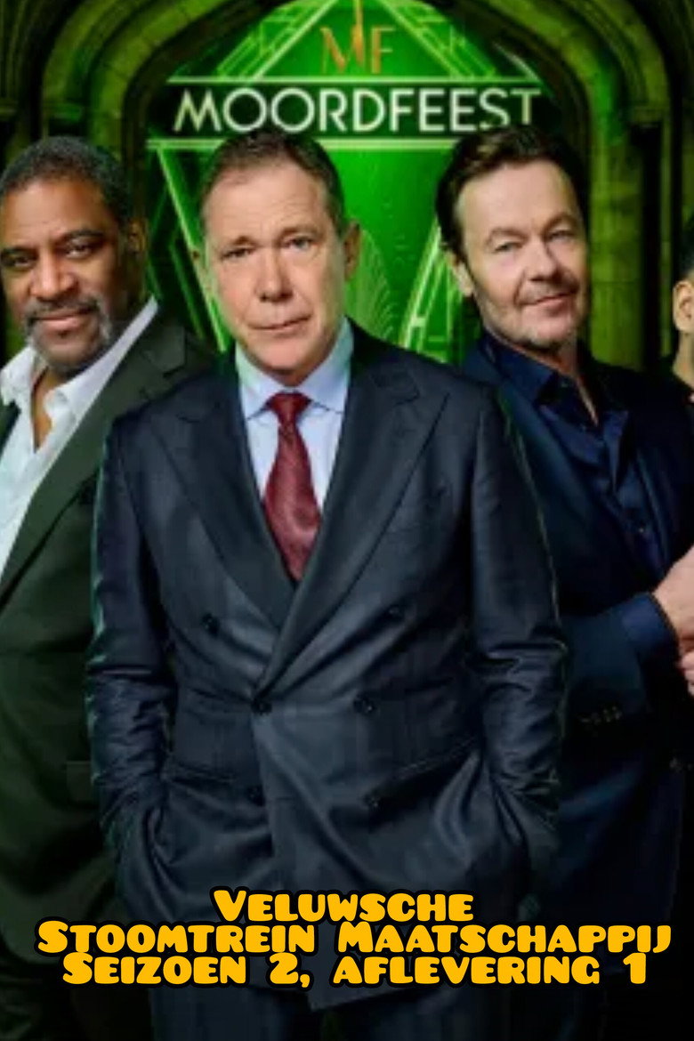 Moordfeest :  Veluwsche  Stoomtrein Maatschappij poster background