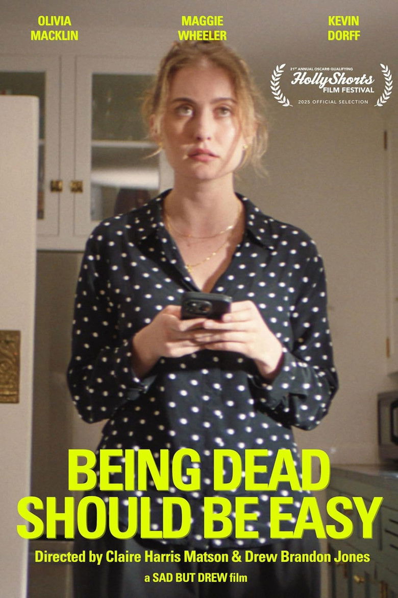 Being Dead Should Be Easy poster background
