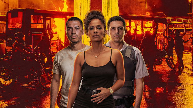 A tense standoff in the rain-soaked streets of São Paulo