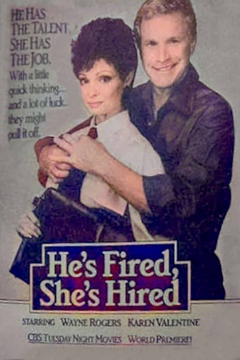 He's Fired, She's Hired poster background