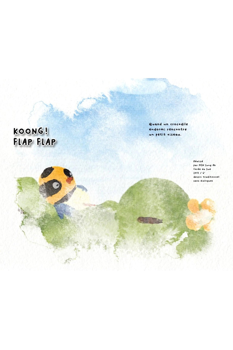 Koong ! Flap Flap ! poster background