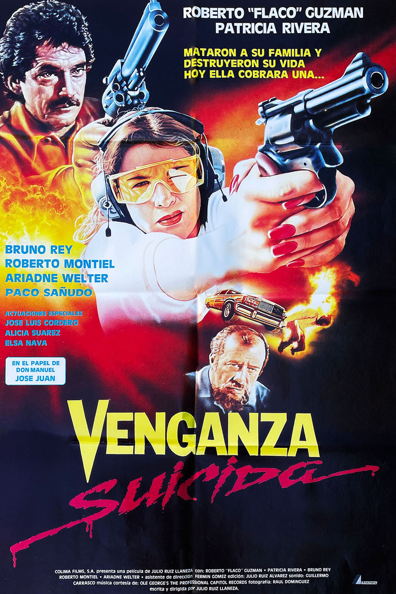 Venganza Suicida poster background