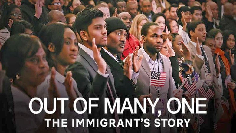 A diverse group of new U.S. citizens raising their right hands during a naturalization ceremony.