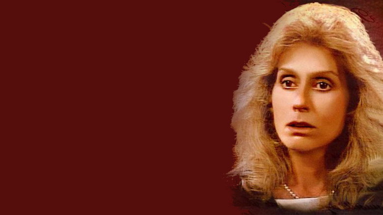 A tense moment in a dimly lit room, where a woman’s expression betrays a mix of determination and doubt.