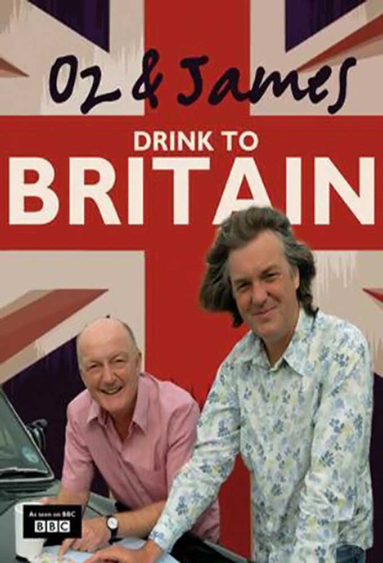 Oz and James Drink to Britain poster background