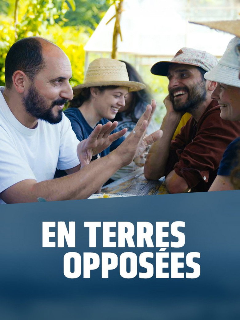 En terres opposées poster background