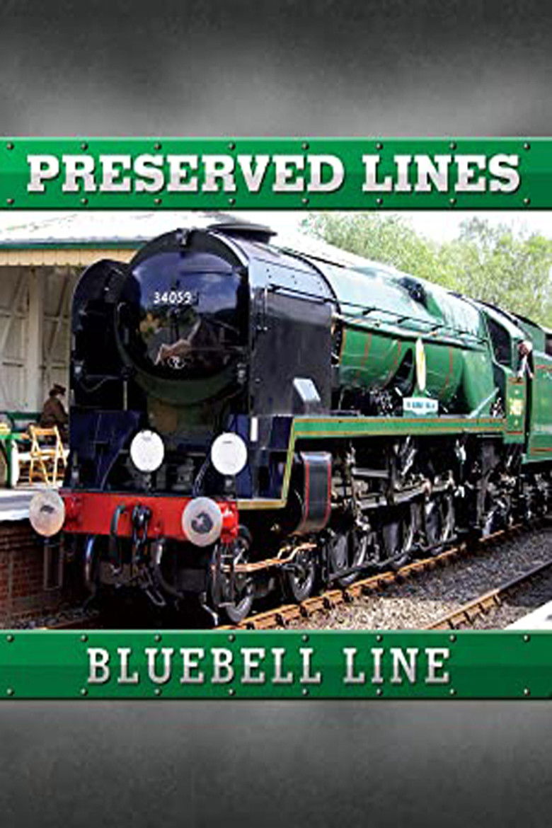Preserved Lines: Bluebell Railway poster background