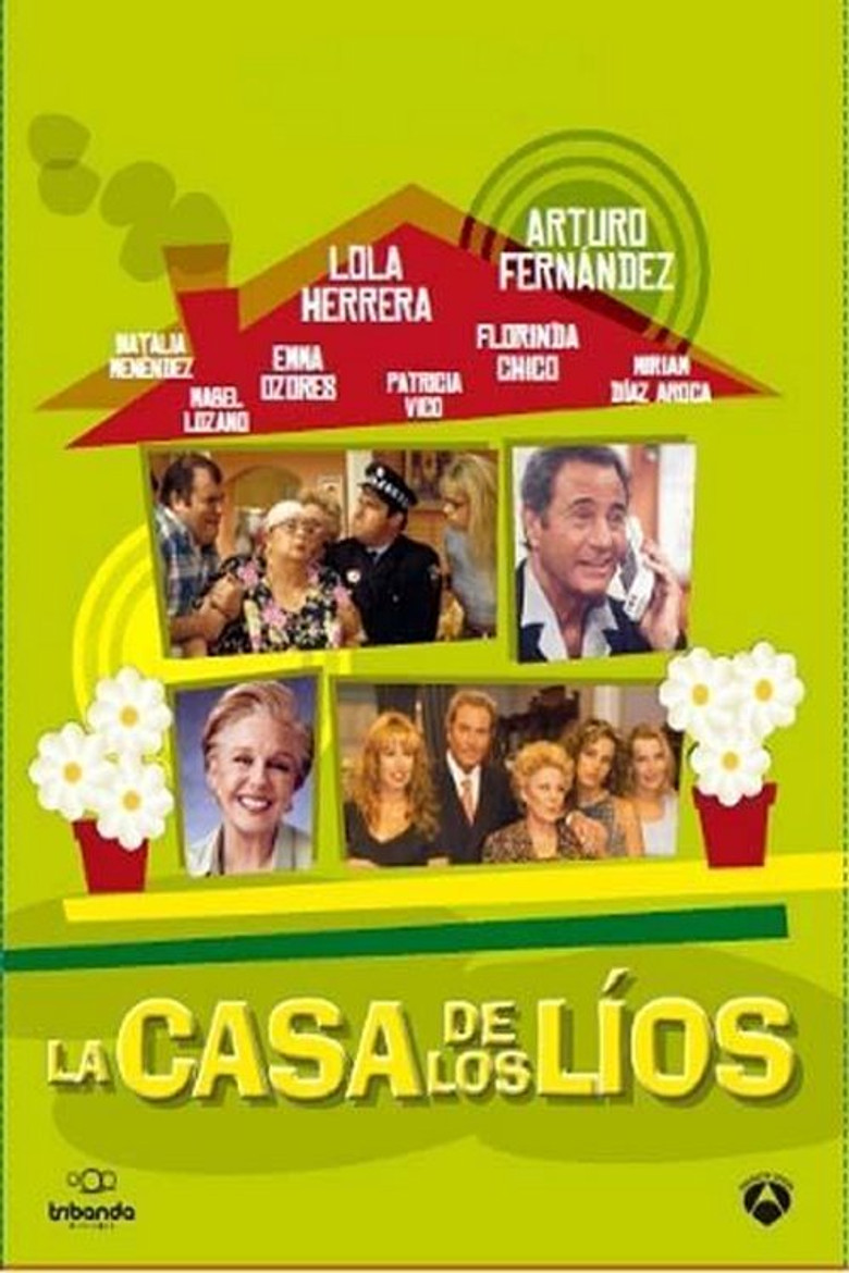 La casa de los líos poster background