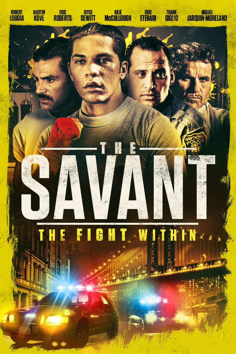The Savant poster background