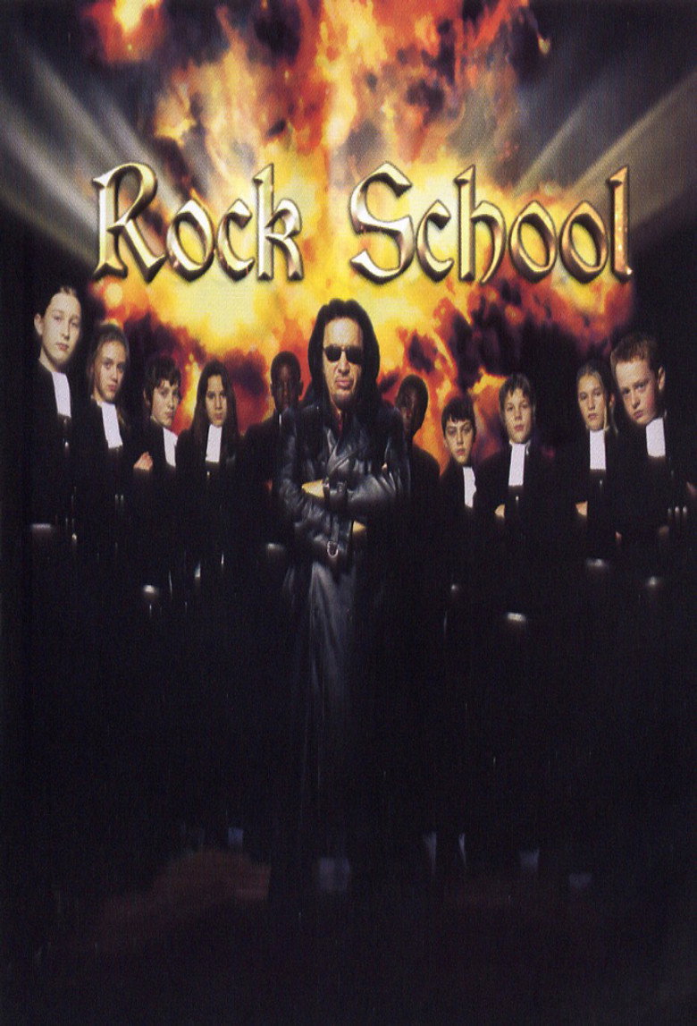 Rock School poster background