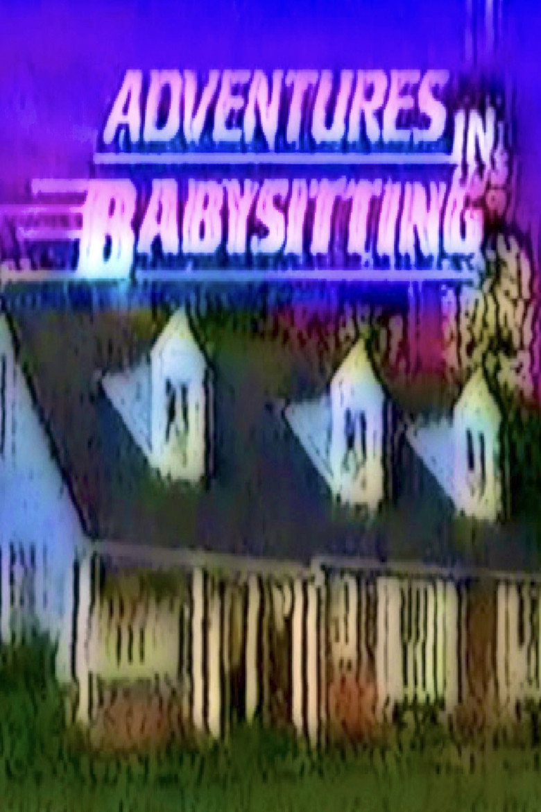 Adventures in Babysitting poster background