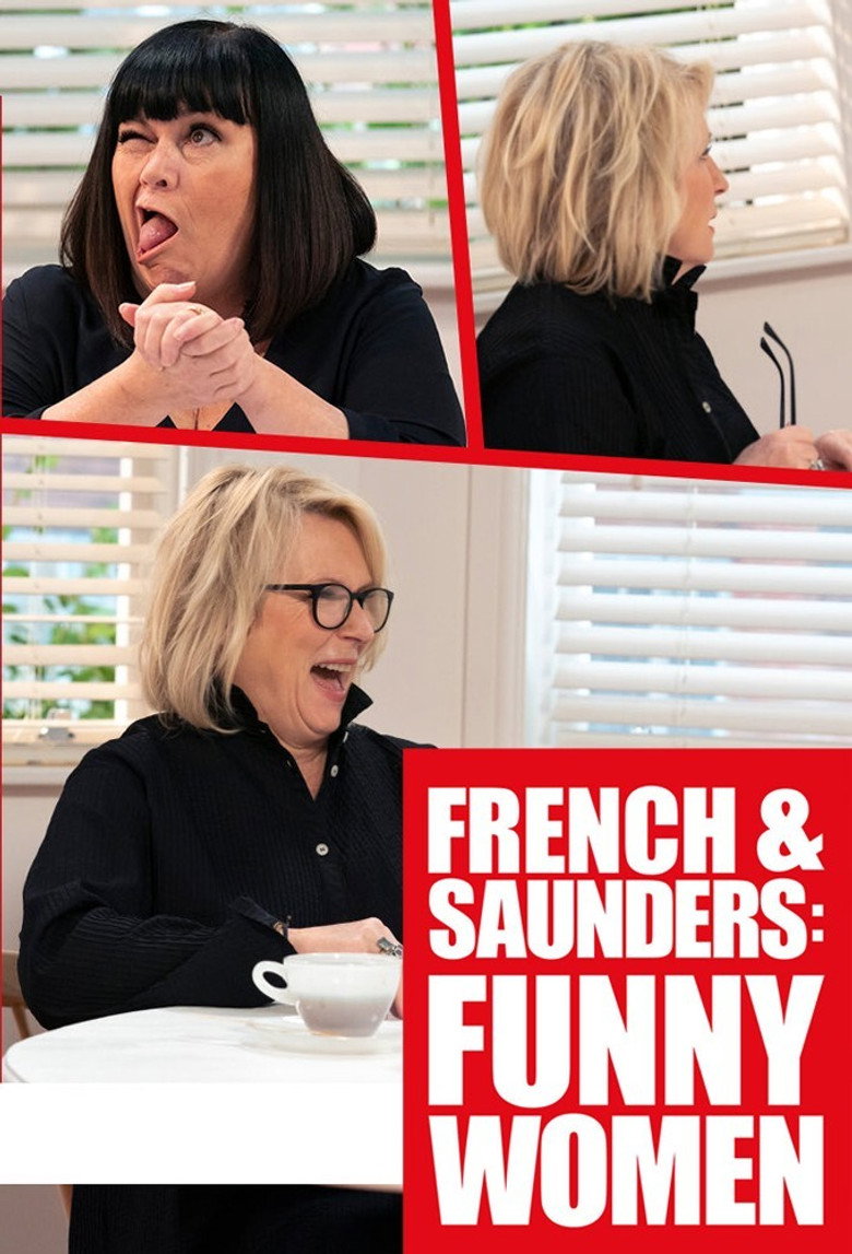 French & Saunders: Funny Women poster background