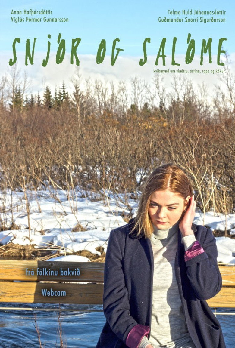 Snow and Salóme poster background